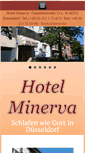 Mobile Screenshot of minerva-hotel.de